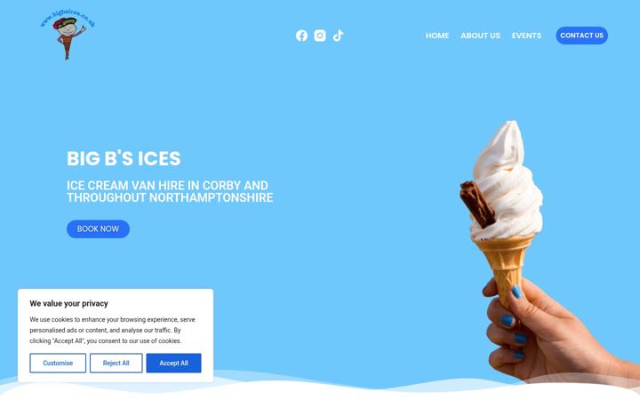 Screenshot του bigbsices.co.uk