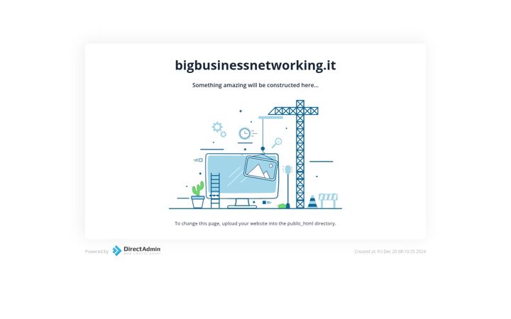 Screenshot of bigbusinessnetworking.it