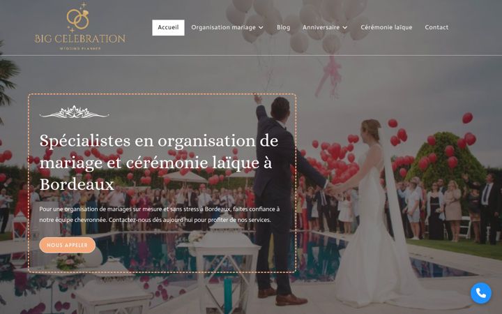 Screenshot of bigcelebration.fr