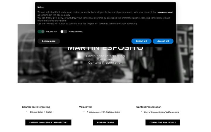 Screenshot of bigcitymartin.com