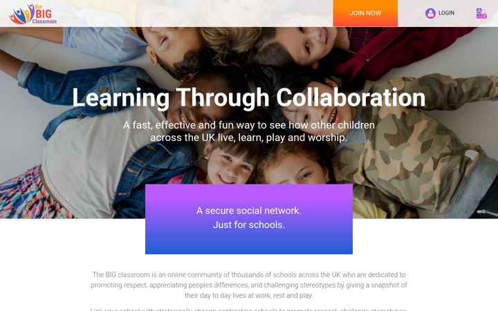 Screenshot of bigclassroom.co.uk