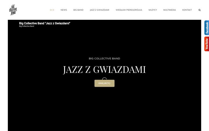 Screenshot of bigcollective.band