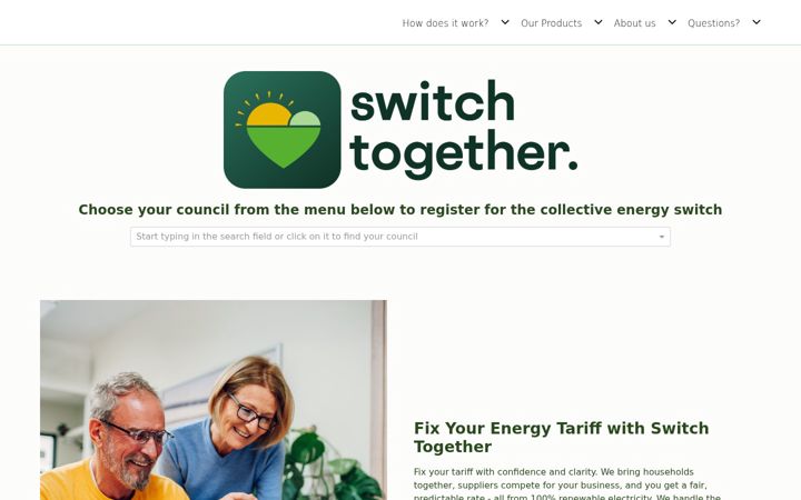 Screenshot of bigcommunityswitch.co.uk