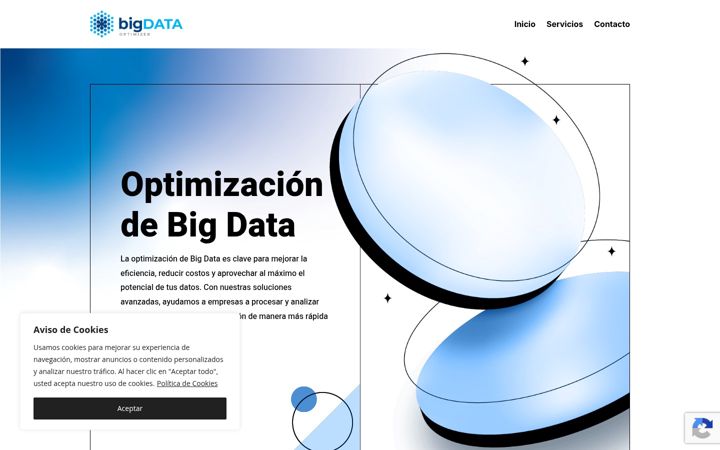 Screenshot of bigdataoptimizer.com