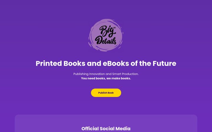 Screenshot of bigdetails.ee