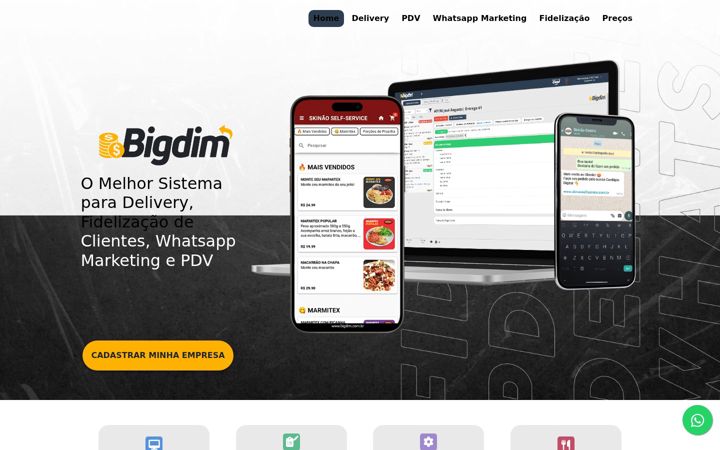 Ekrānuzņēmums no bigdim.com.br