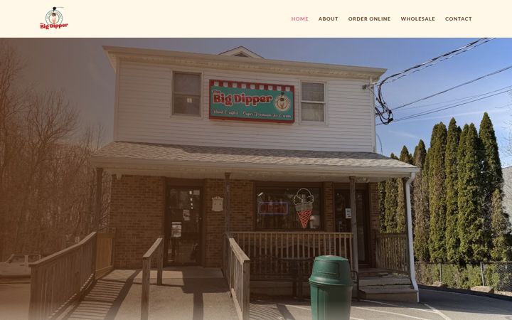 Screenshot of bigdipper.com