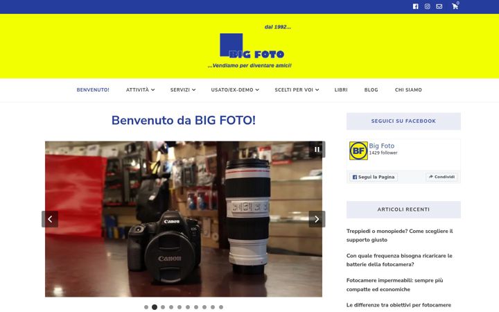 Screenshot of bigfototaranto.com
