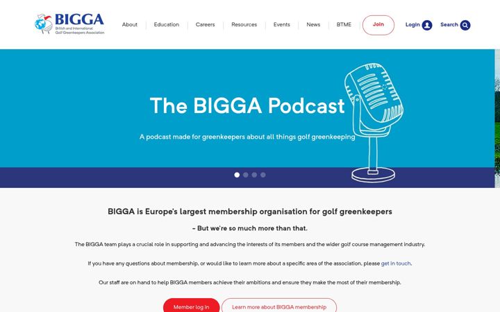 Captura de pantalla de bigga.org.uk