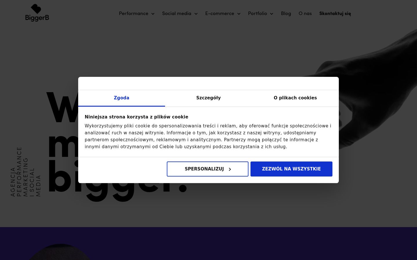 Sutikimo reklamjuostės, rodytos prieš bet kokią sąveiką, ekrano kopija