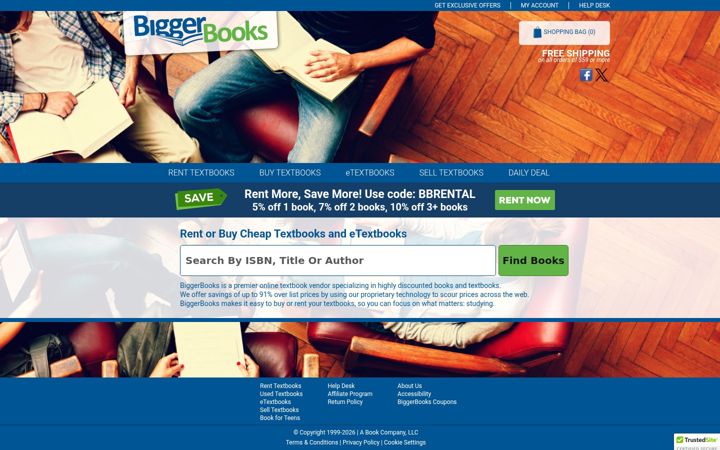 Ekrano kopija biggerbooks.com