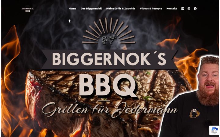 Screenshot of biggernoks-bbq.de