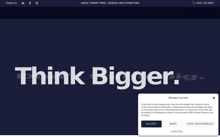 Screenshot of biggerscene.com
