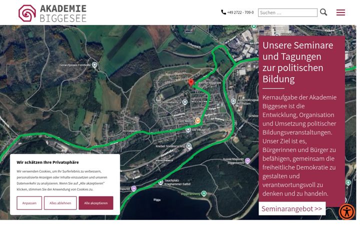Screenshot of biggesee-akademie.de