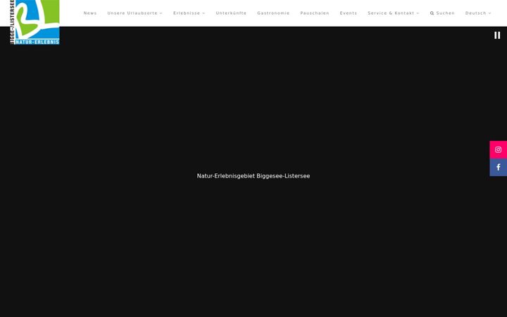 Screenshot of biggesee-listersee.com