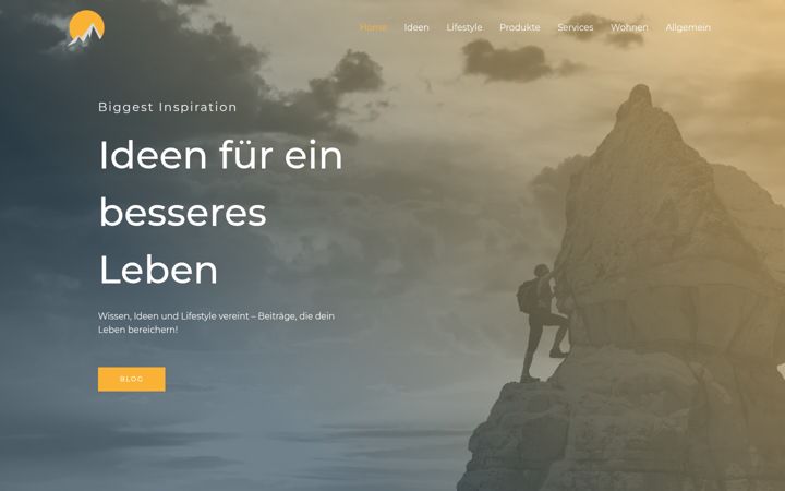 Screenshot of biggest-inspiration.com