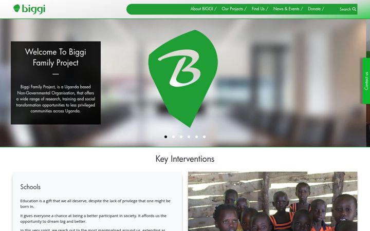 Screenshot of biggiuganda.com