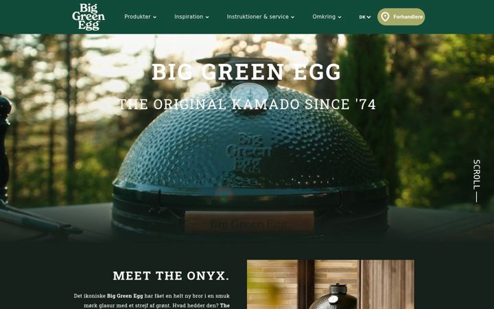 Screenshot of biggreenegg.eu