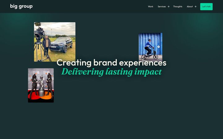 Screenshot of biggroup.com