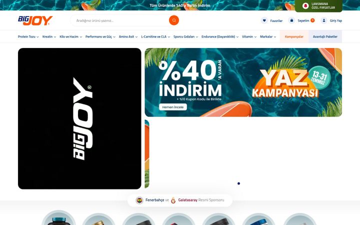 Screenshot of bigjoy.com.tr