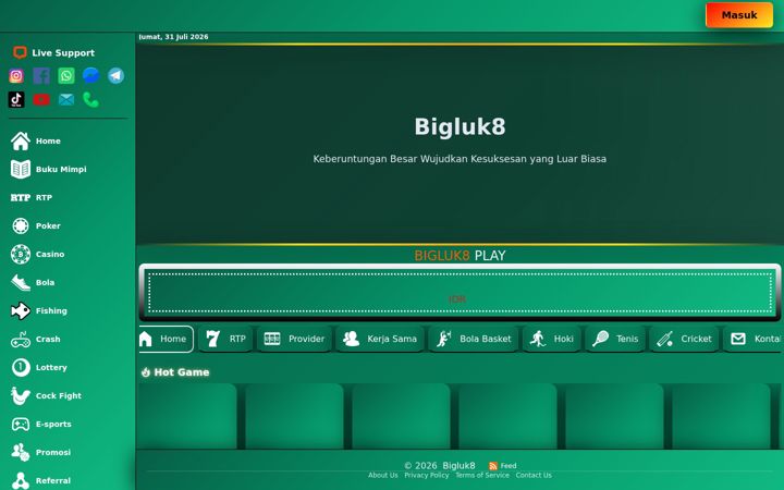 Screenshot von bigluk8.net