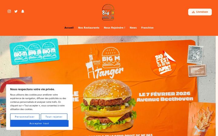 Screenshot of bigm.ma