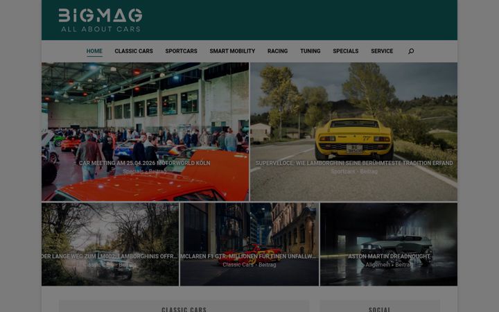 Screenshot of bigmag.tv