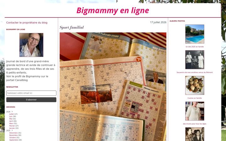 Skjermbilde av bigmammy.fr