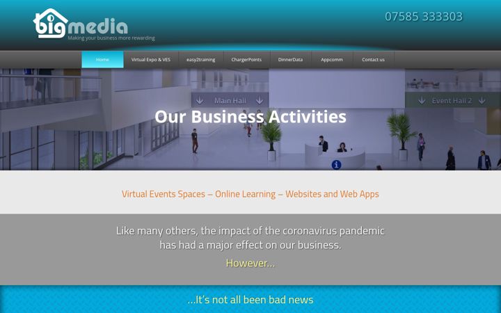 Screenshot of bigmediahouse.co.uk