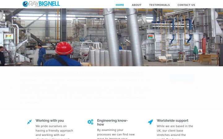 Screenshot of bignellconsultancy.com