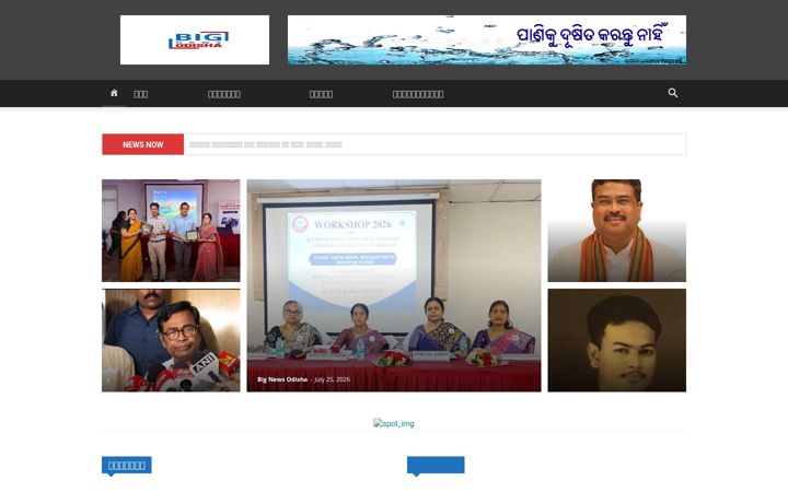 Screenshot of bignewsodisha.com