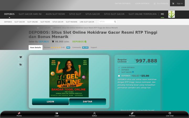 Screenshot of bigobarnett.com