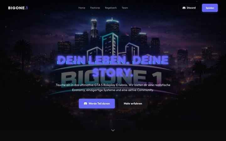 Screenshot of bigone1.net