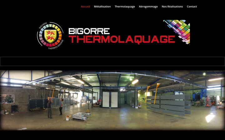 Screenshot of bigorre-thermolaquage.fr