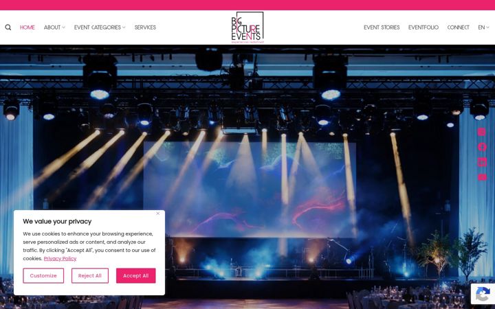 Screenshot di bigpicture-events.gr
