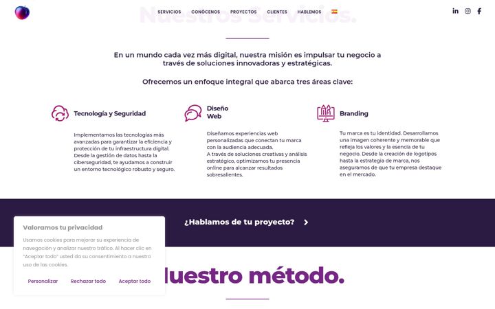 Screenshot of bigplumdigital.com