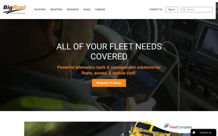 Screenshot of bigroad.com