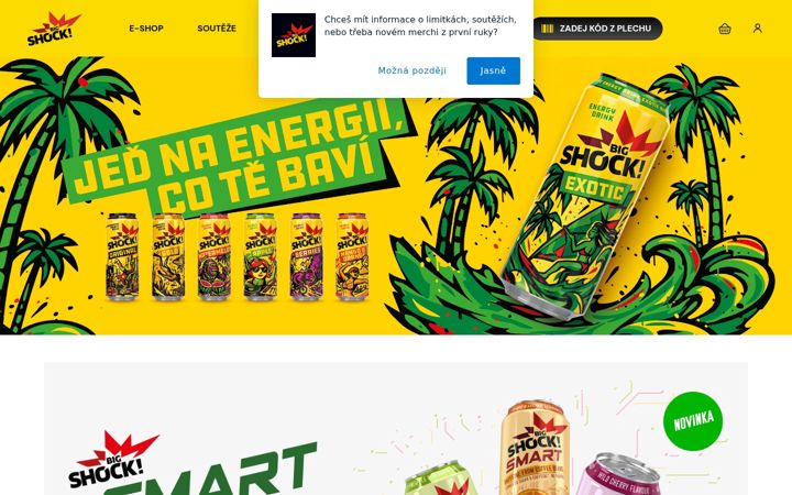 Skærmbillede af bigshock.cz