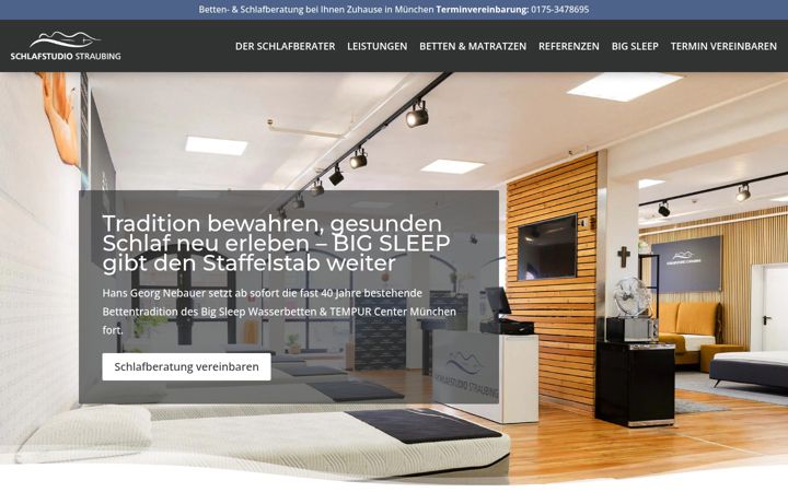 Screenshot of bigsleep.de