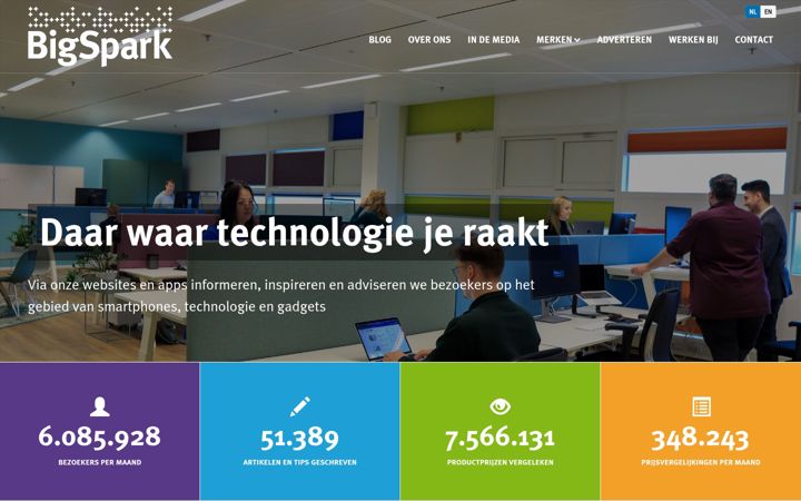 Zrzut ekranu bigspark.it