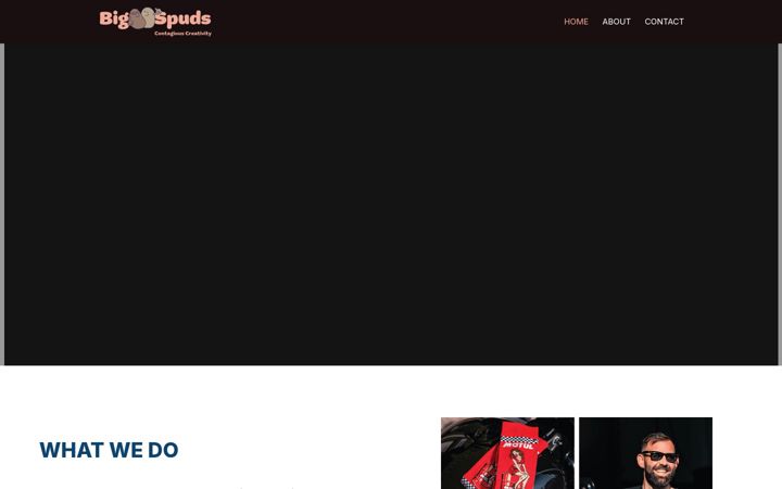 Screenshot of bigspuds.co.uk