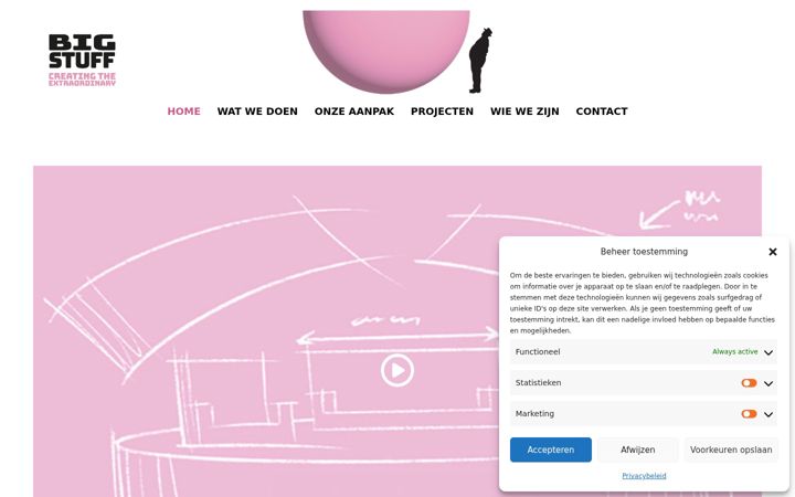 Screenshot of bigstuff.nl