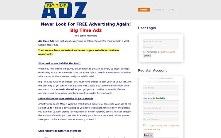 Screenshot of bigtimeadz.info