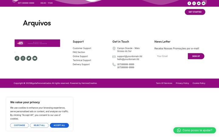 Screenshot of biguita.com