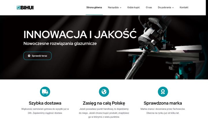 Skjermbilde av bihuitools.pl