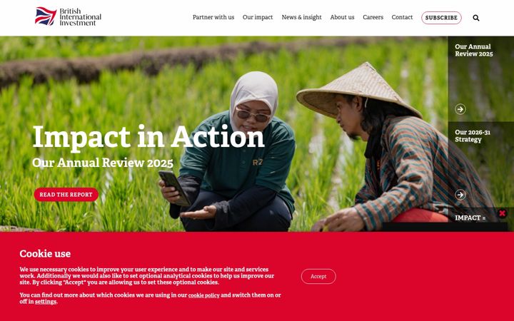 Screenshot of bii.co.uk