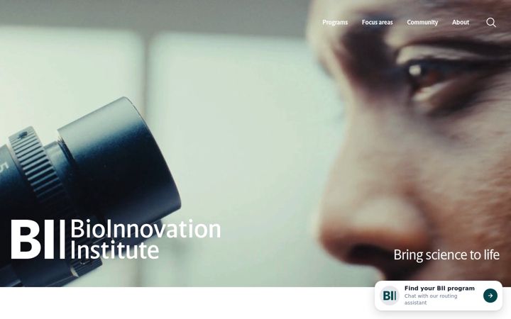 Screenshot of bii.dk