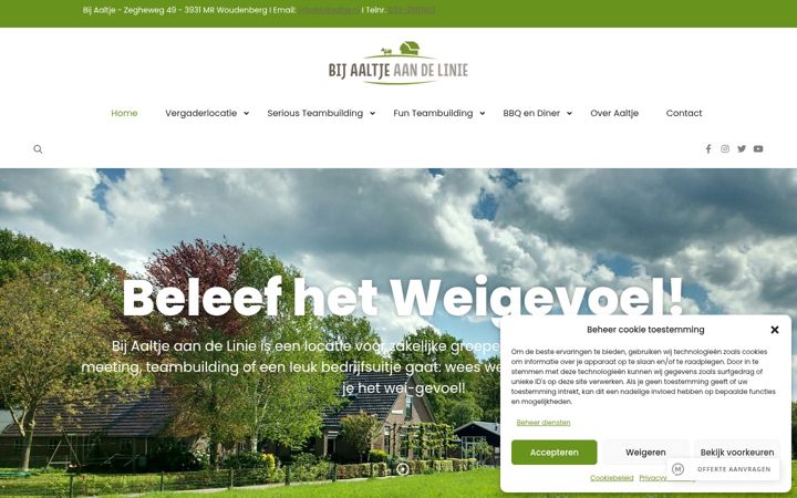 Screenshot of bijaaltje.nl