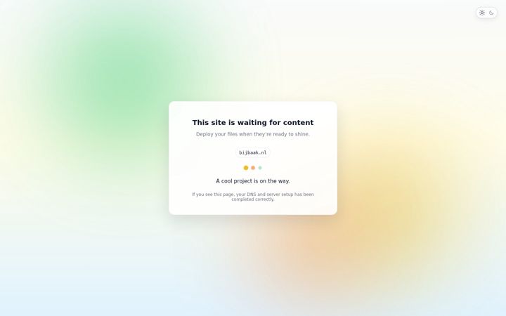 Screenshot of bijbaak.nl