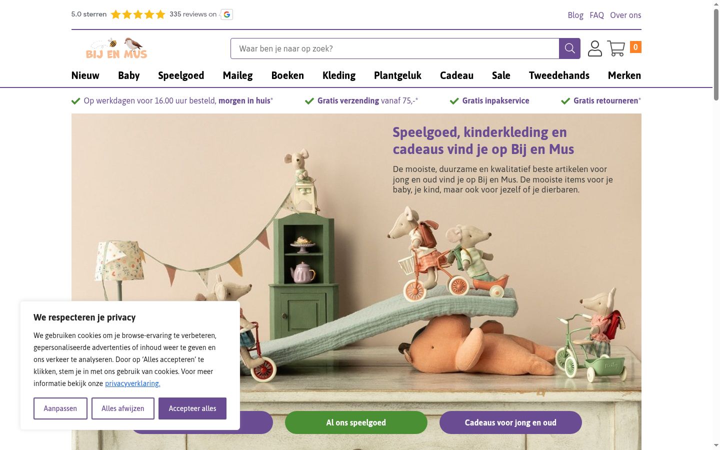 Screenshot tal-banner tal-kunsens muri qabel kwalunkwe interazzjoni